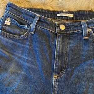 Alexa Chung for AG Adriano Goldschmied size 28 mid-rise straight leg jeans